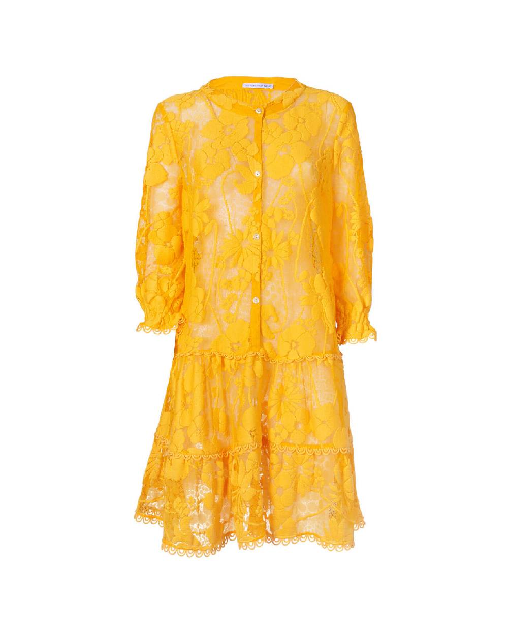 Raffaela D´Angelo Caftano corto pizzo