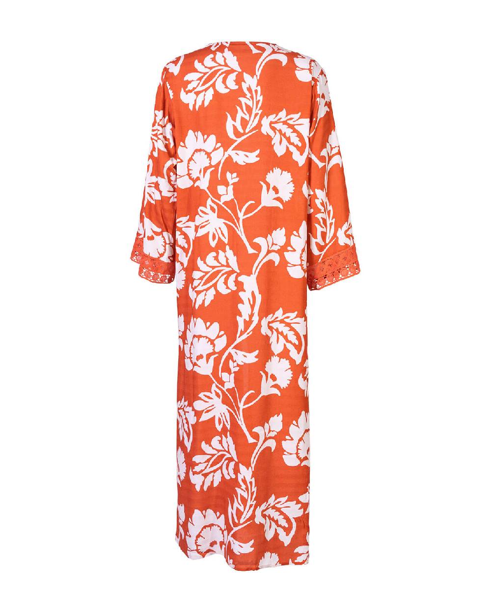 Raffaela D´Angelo Caftano Lungo Con Macramè