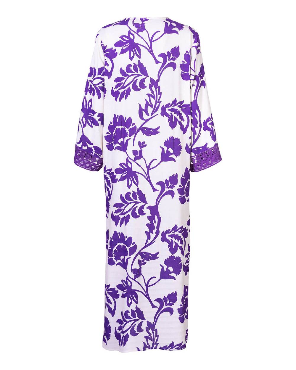 Raffaela D´Angelo Caftano Lungo Con Macramè