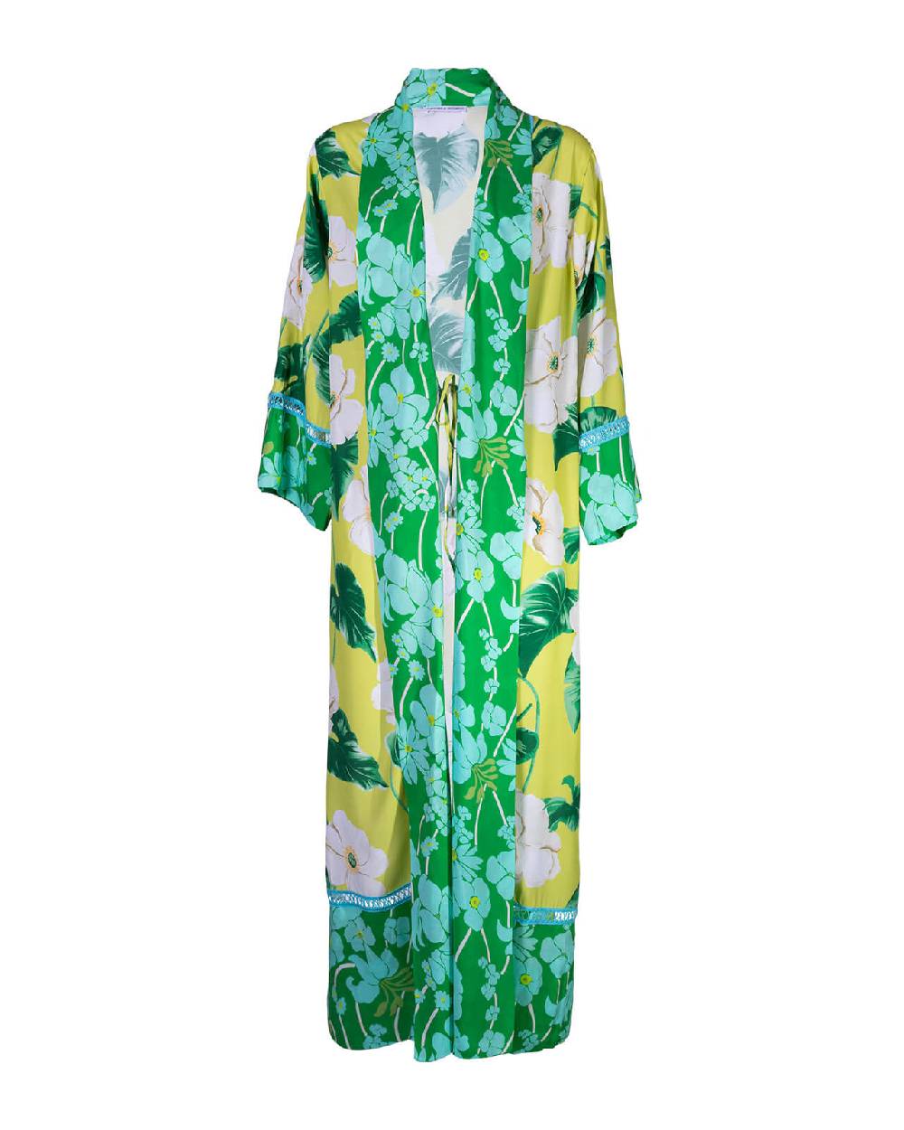 Raffaela D´Angelo Caftano lungo stampato