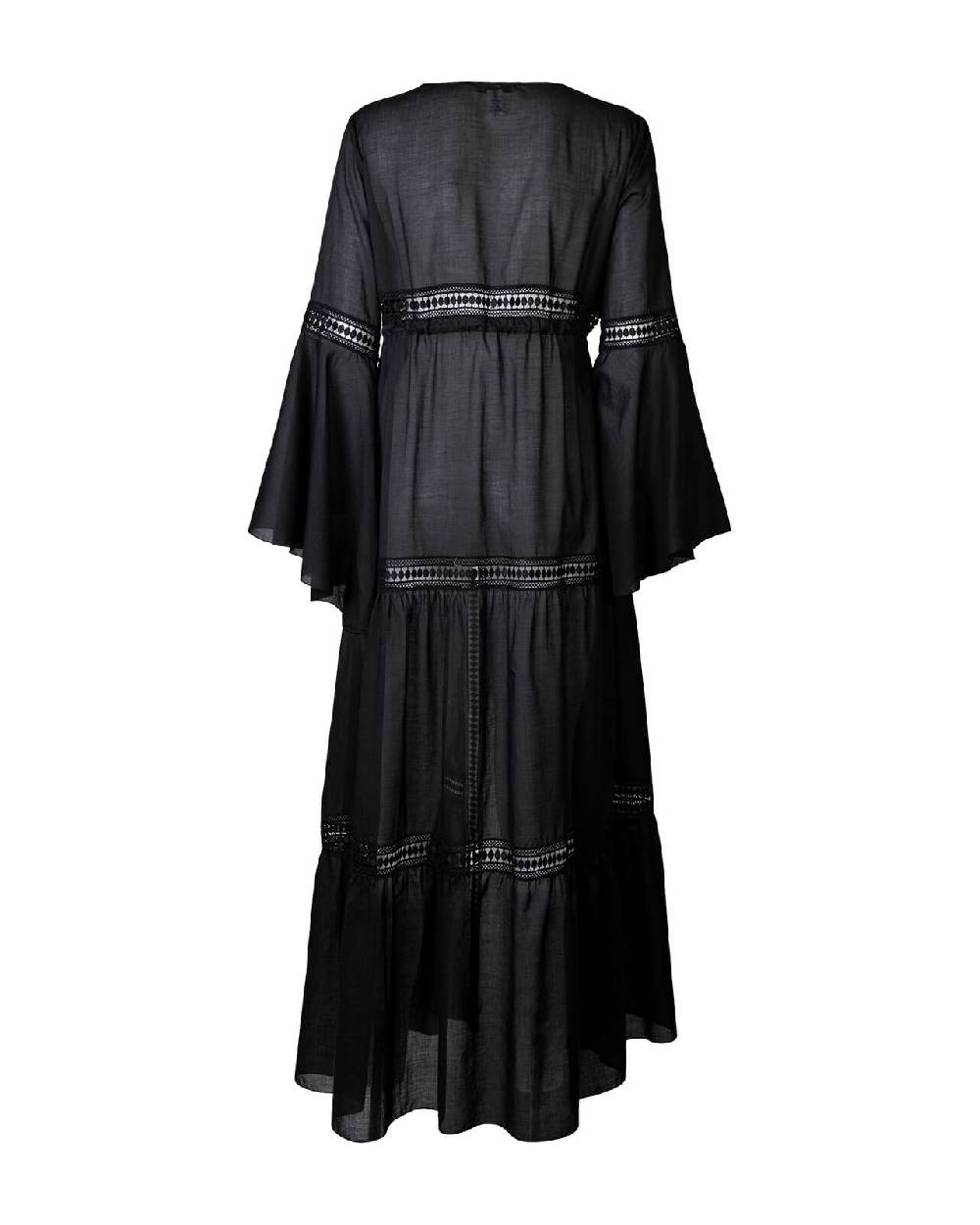 Raffaela D´Angelo Caftano Lungo Voile E Macramè