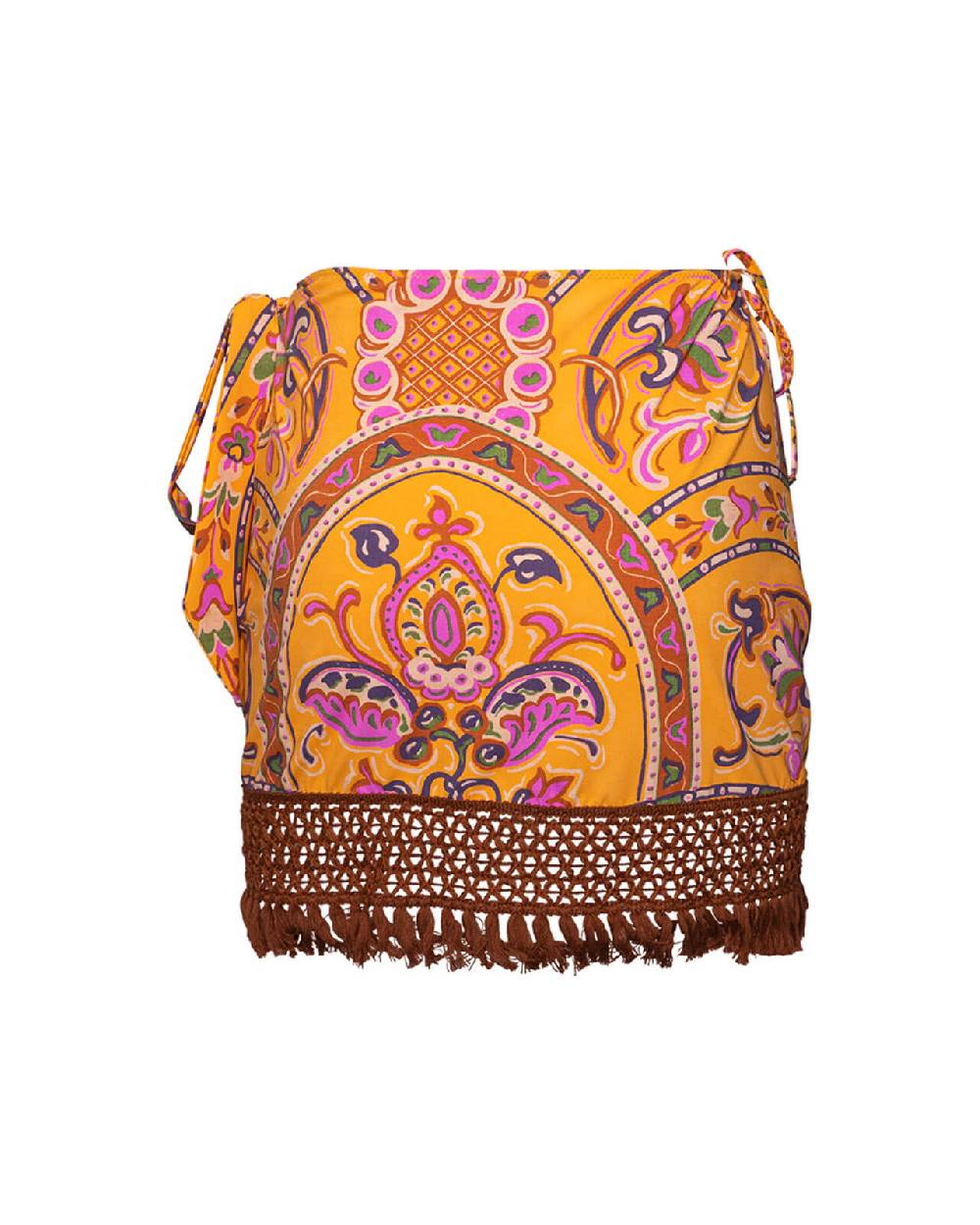 Raffaela D´Angelo Pareo Corto Con Frangia