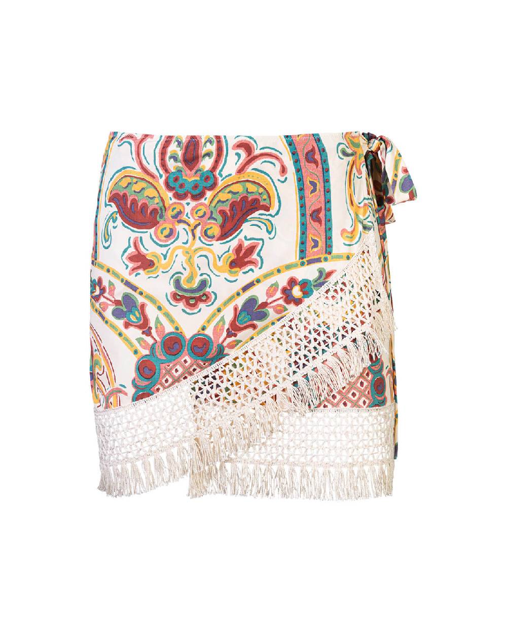 Raffaela D´Angelo Pareo corto con frangia