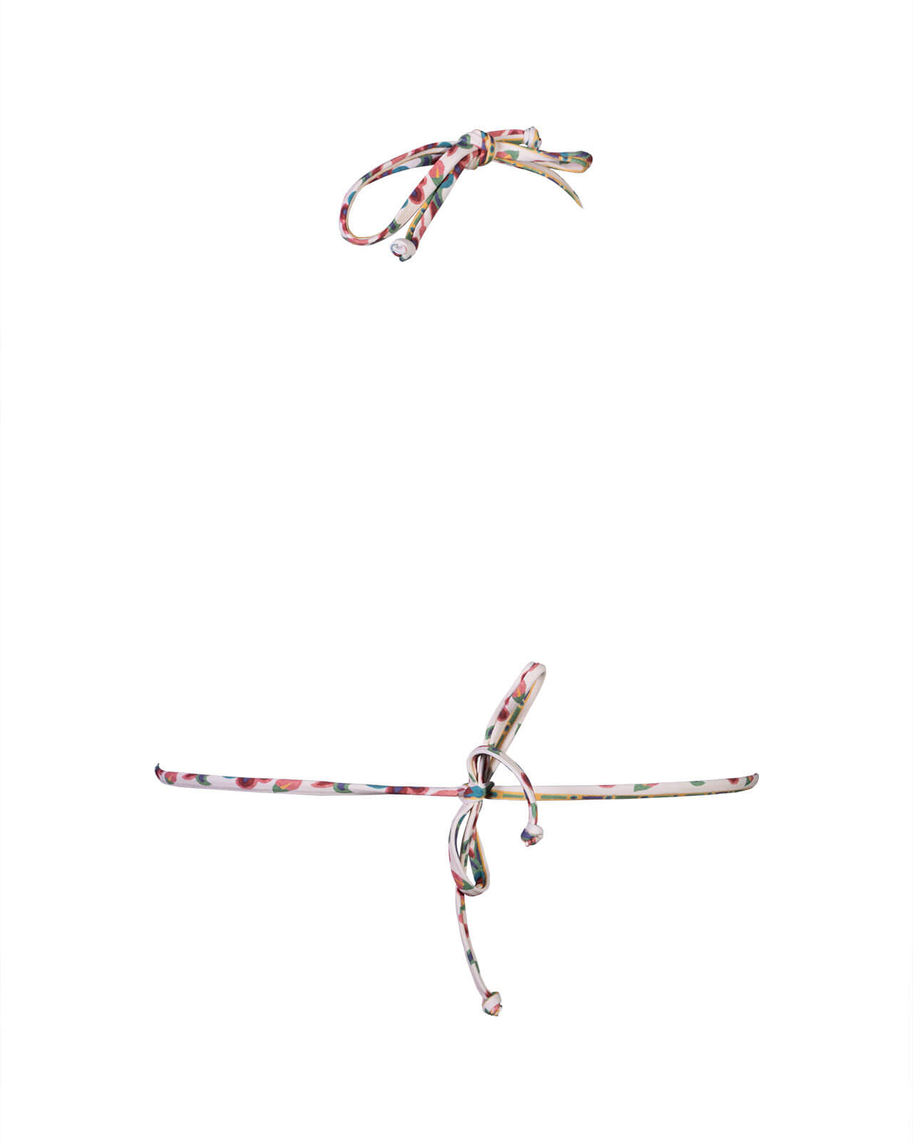 Raffaela D´Angelo Triangolo Stampato Con Rouche