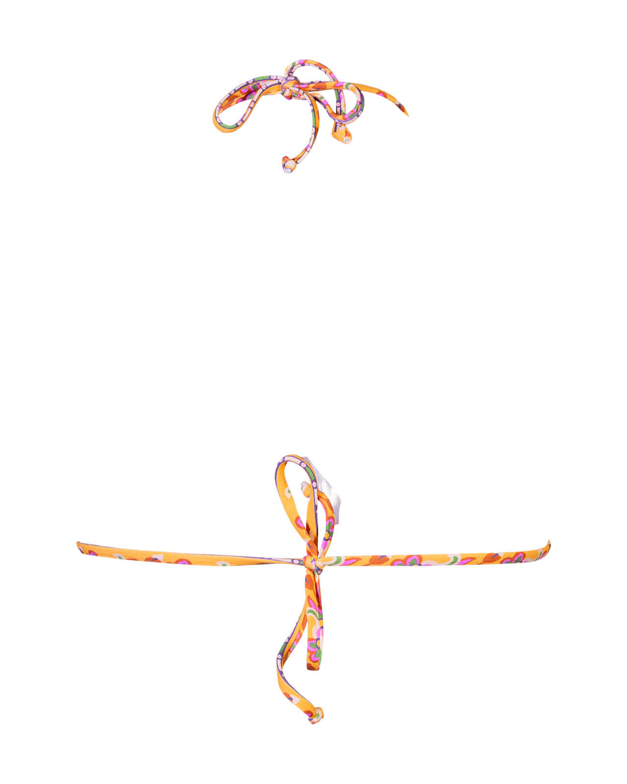 Raffaela D´Angelo Triangolo Stampato Con Rouche