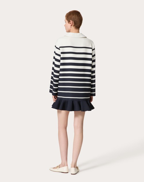 Red Valentino ABITO CORTO IN CREPE COUTURE VALENTINO ROOMVIEW