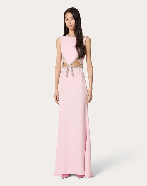 Red Valentino ABITO DA SERA IN CADY COUTURE RICAMATO