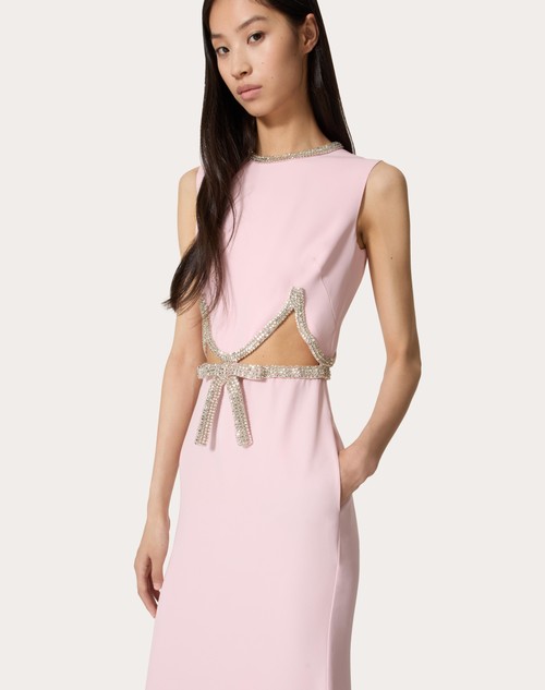 Red Valentino ABITO DA SERA IN CADY COUTURE RICAMATO