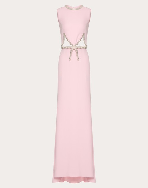 Red Valentino ABITO DA SERA IN CADY COUTURE RICAMATO