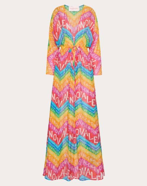 Red Valentino ABITO DA SERA IN MUSSOLA VALENTINO CHEVRON 24