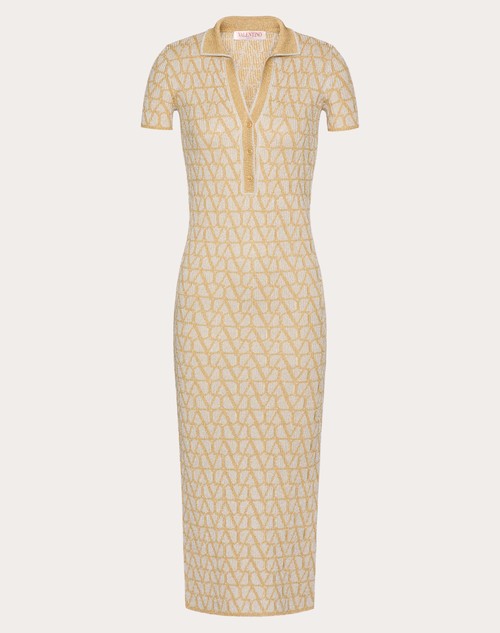 Red Valentino ABITO IN LUREX E JACQUARD TOILE ICONOGRAPHE