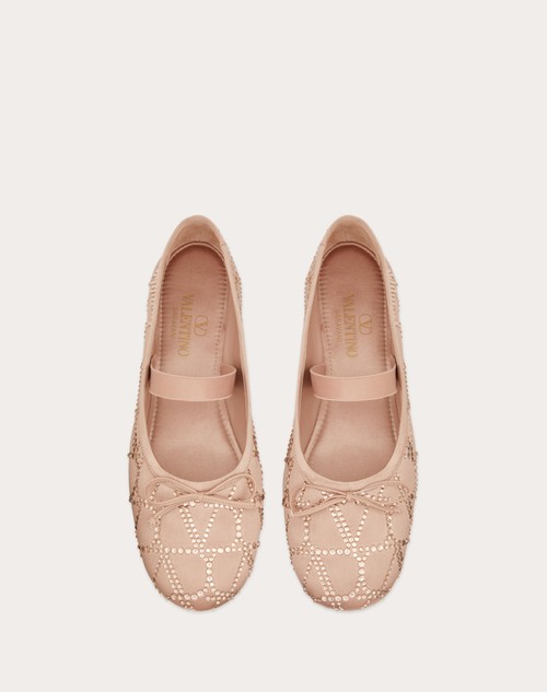 Red Valentino BALLERINA TOILE ICONOGRAPHE CON CRISTALLI