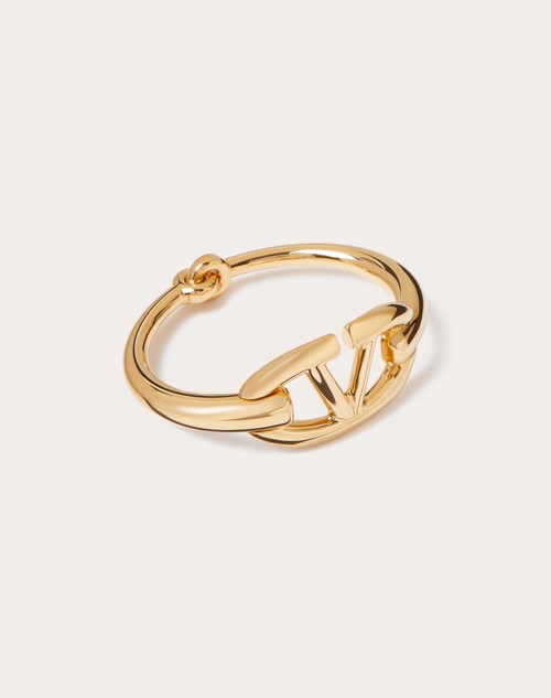 Red Valentino BANGLE VLOGO THE BOLD EDITION IN METALLO