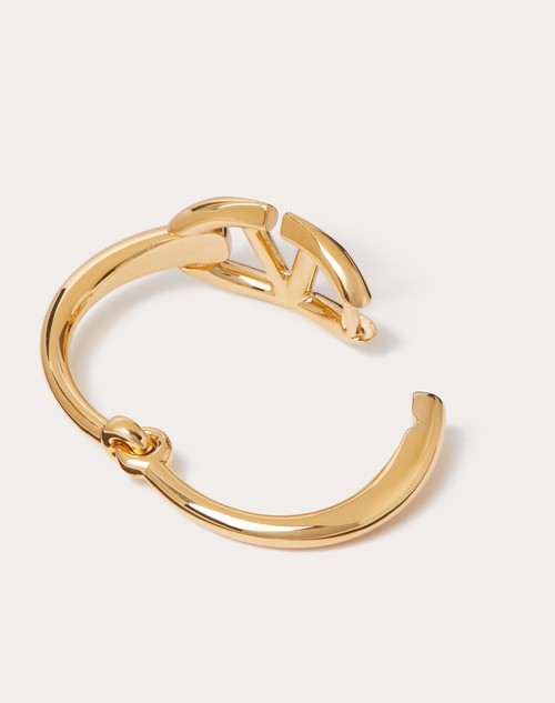 Red Valentino BANGLE VLOGO THE BOLD EDITION IN METALLO
