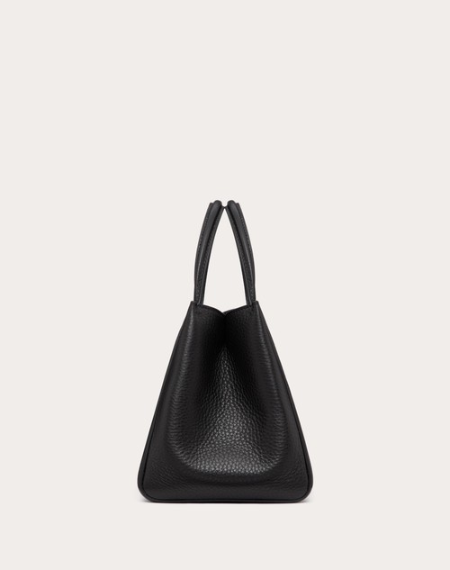 Red Valentino BORSA A MANO MEDIA VALENTINO GARAVANI ALLTIME IN VITELLO GRANATO