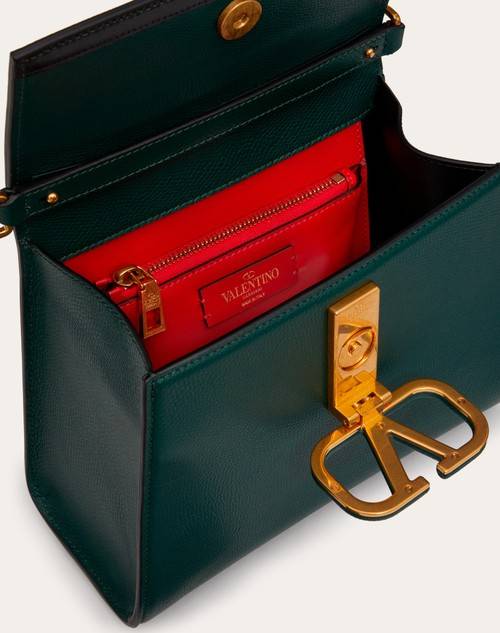 Red Valentino BORSA A MANO PICCOLA VSLING IN VITELLO GRANATO