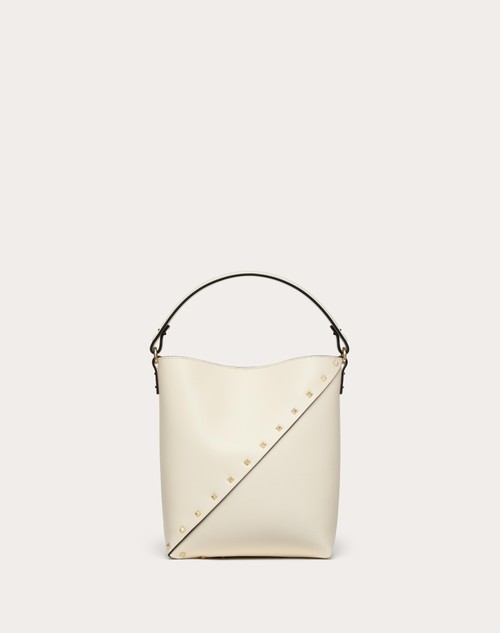 Red Valentino BORSA A SECCHIELLO VALENTINO GARAVANI VALENTINO GARAVANI ROCKSTUD WISPY IN VITELLO