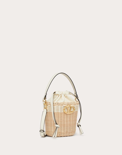 Red Valentino BORSA A SECCHIELLO VLOGO SIGNATURE IN MIDOLLINO