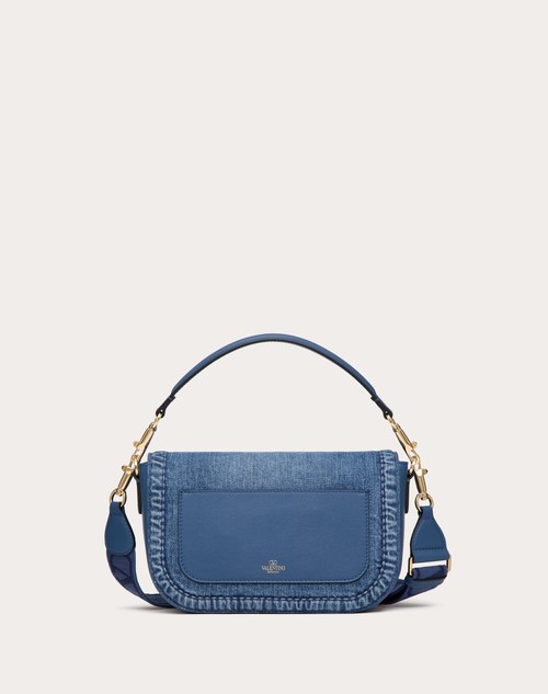 Red Valentino BORSA A SPALLA VALENTINO GARAVANI ALLTIME IN DENIM