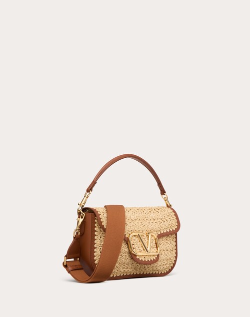 Red Valentino BORSA A SPALLA VALENTINO GARAVANI ALLTIME IN RAFIA