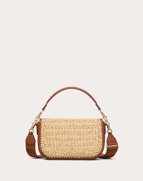 Red Valentino BORSA A SPALLA VALENTINO GARAVANI ALLTIME IN RAFIA