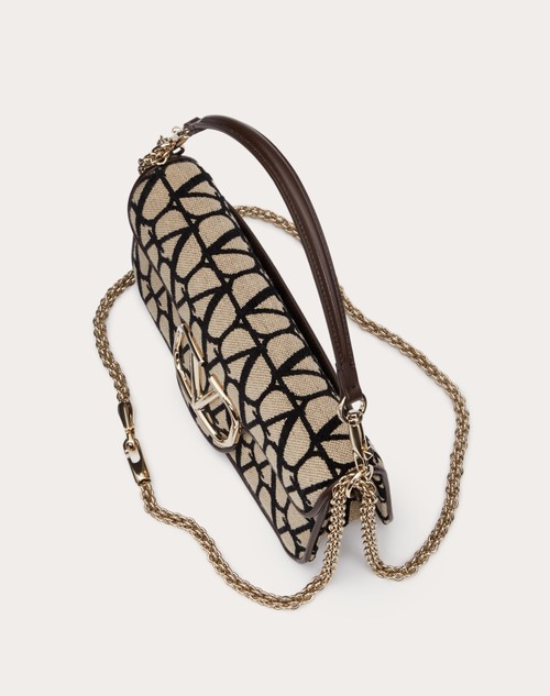 Red Valentino BORSA A SPALLA VALENTINO GARAVANI LOCÒ TOILE ICONOGRAPHE