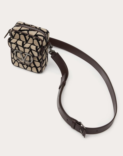 Red Valentino BORSA A TRACOLLA MINI LOCÒ TOILE ICONOGRAGPHE