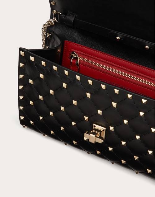 Red Valentino BORSA A TRACOLLA ROCKSTUD SPIKE IN NAPPA