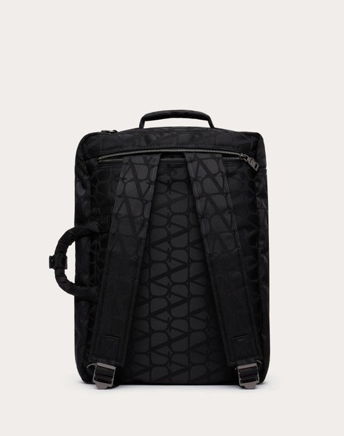 Red Valentino BORSA DA LAVORO 3WAY VALENTINO GARAVANI COLLABORATION WITH PORTER IN TESSUTO TECNICO TOILE ICONOGRAPHE