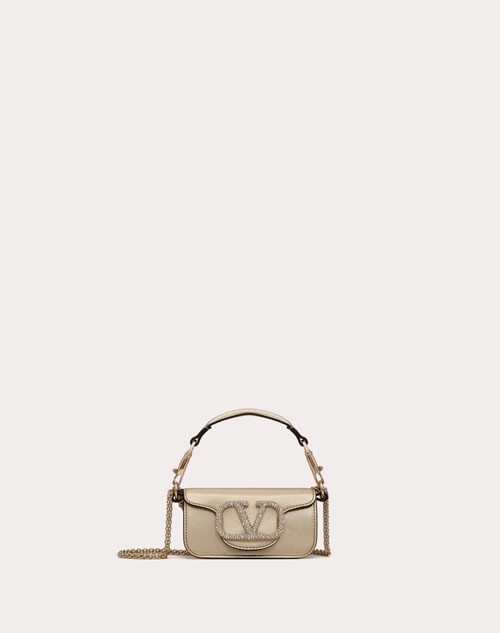 Red Valentino BORSA MICRO CON CATENA VALENTINO GARAVANI LOCÒ CON LOGO GIOIELLO