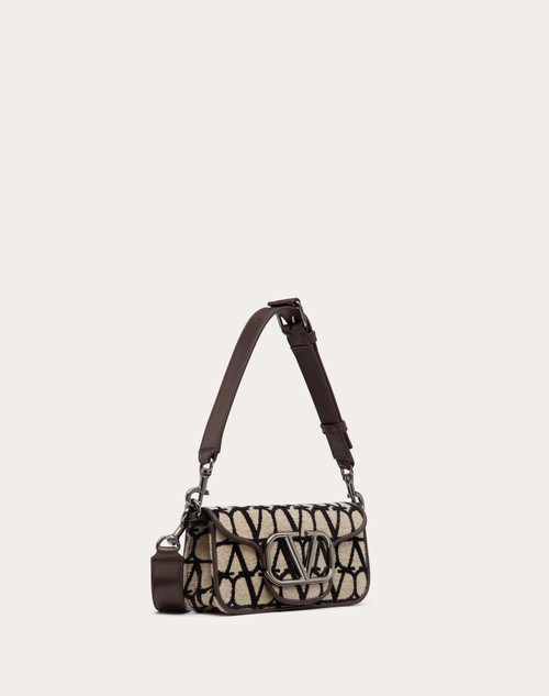 Red Valentino BORSA MINI A SPALLA LOCÒ TOILE ICONOGRAPHE