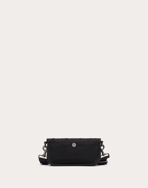 Red Valentino BORSA MINI A TRACOLLA VALENTINO GARAVANI COLLABORATION WITH PORTER IN TESSUTO TECNICO