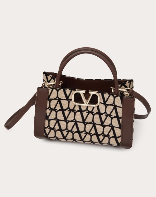 Red Valentino BORSA PICCOLA A MANO VLOGO SIGNATURE TOILE ICONOGRAPHE