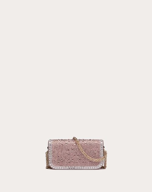 Red Valentino BORSA PICCOLA A SPALLA VALENTINO GARAVANI LOCÒ CON STRASS