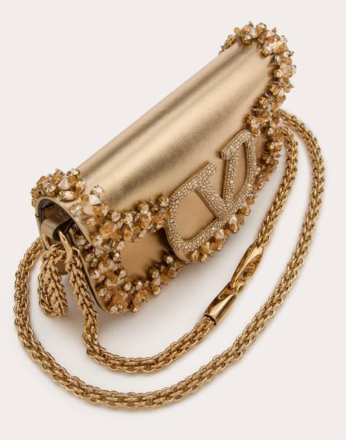 Red Valentino BORSA PICCOLA A SPALLA VALENTINO GARAVANI LOCÒ RICAMATA