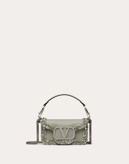 Red Valentino BORSA PICCOLA A SPALLA VALENTINO GARAVANI LOCÒ RICAMATA