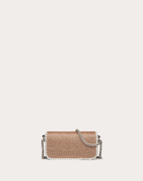 Red Valentino BORSA PICCOLA A SPALLA VALENTINO GARAVANI LOCÒ RICAMATA
