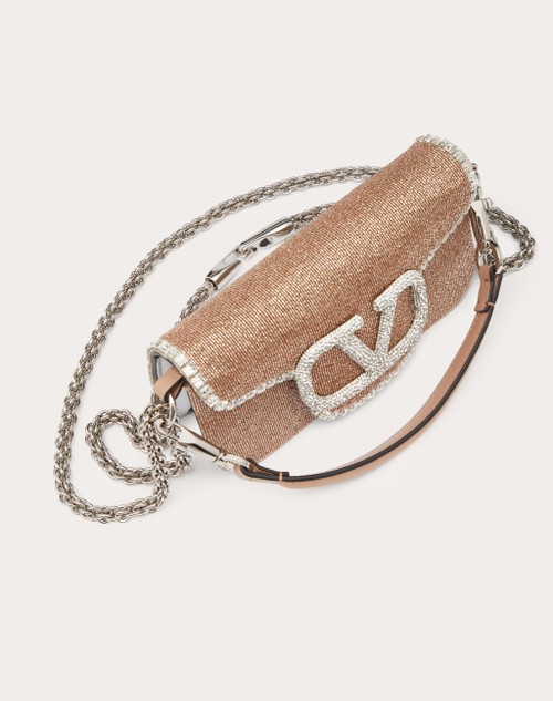 Red Valentino BORSA PICCOLA A SPALLA VALENTINO GARAVANI LOCÒ RICAMATA