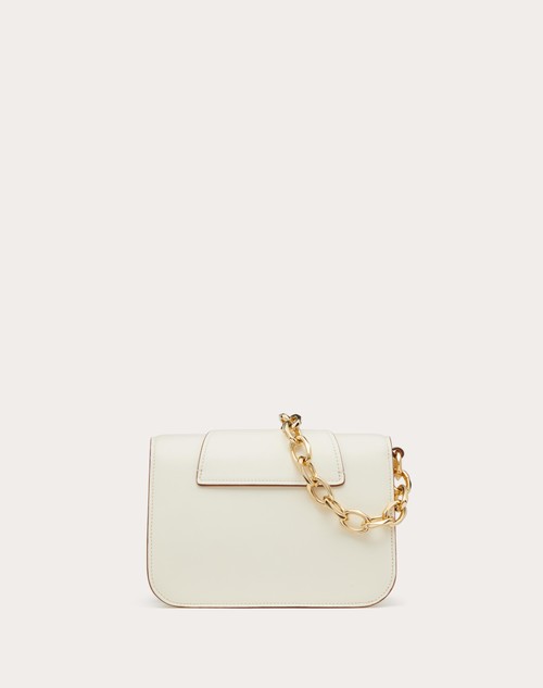 Red Valentino BORSA PICCOLA A SPALLA VLOGO O'CLOCK IN NAPPA CON CATENA