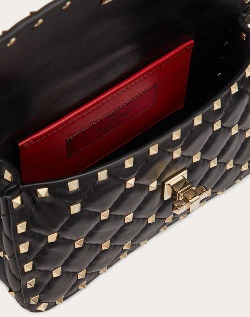 Red Valentino BORSA PICCOLA ROCKSTUD SPIKE IN NAPPA