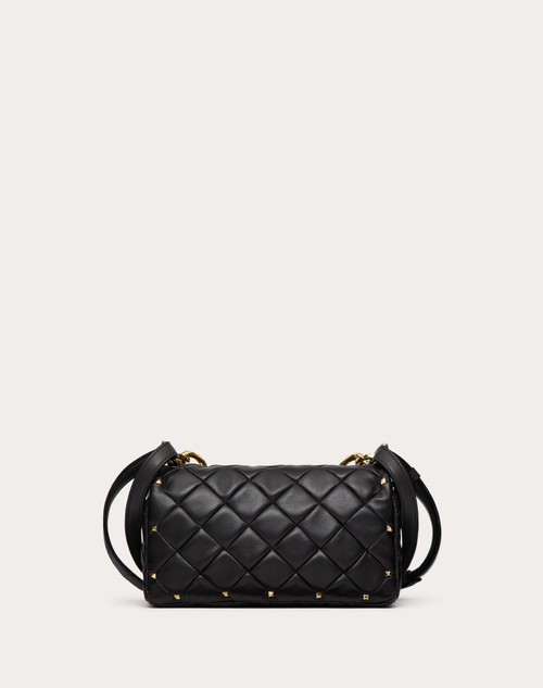Red Valentino BORSA VALENTINO GARAVANI ROCKSTUD SPIKE IN NAPPA PATCHWORK