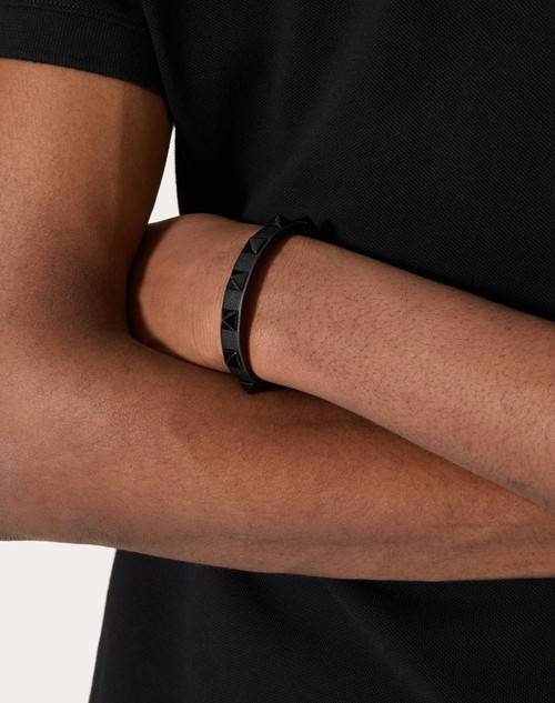 Red Valentino BRACCIALE ROCKSTUD VALENTINO GARAVANI IN PELLE E METALLO
