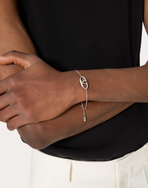 Red Valentino BRACCIALE VLOGO THE BOLD EDITION IN METALLO