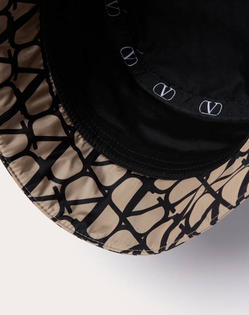 Red Valentino CAPPELLO BUCKET TOILE ICONOGRAPHE IN NYLON