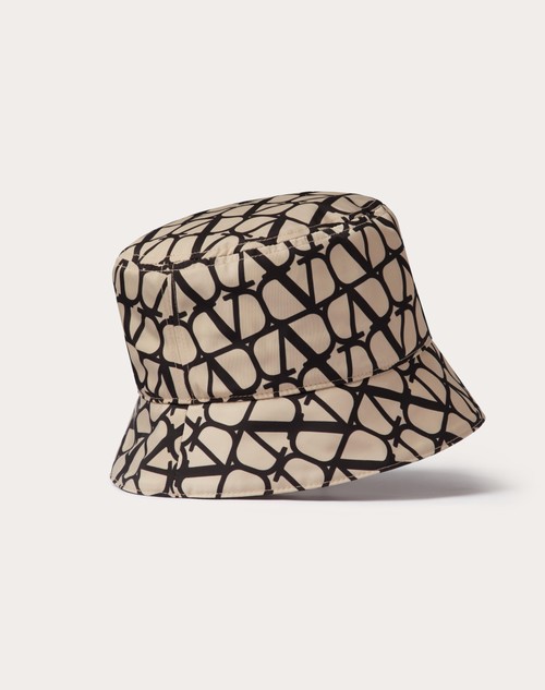 Red Valentino CAPPELLO BUCKET TOILE ICONOGRAPHE IN NYLON