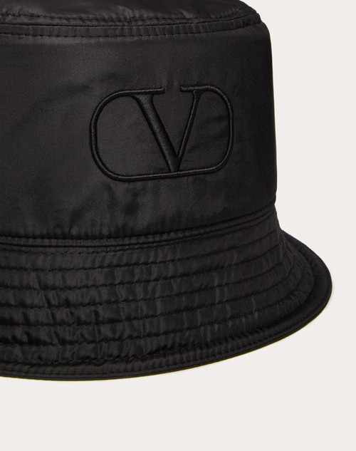 Red Valentino CAPPELLO BUCKET VLOGO SIGNATURE IN SETA