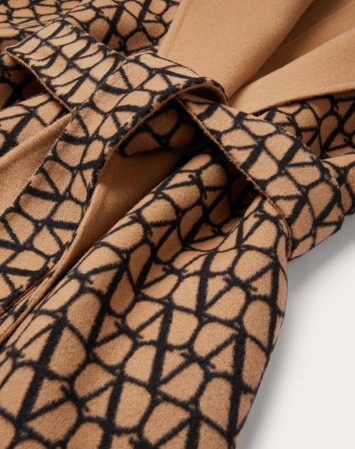 Red Valentino CAPPOTTO IN DOUBLE COAT TOILE ICONOGRAPHE