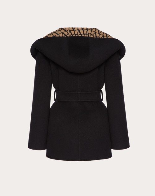 Red Valentino CAPPOTTO IN DOUBLE COAT TOILE ICONOGRAPHE