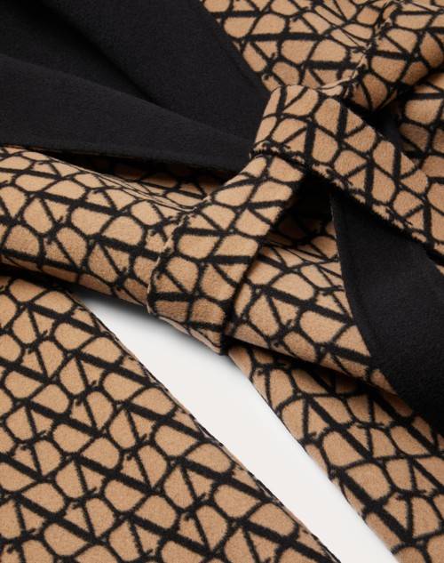 Red Valentino CAPPOTTO IN DOUBLE COAT TOILE ICONOGRAPHE