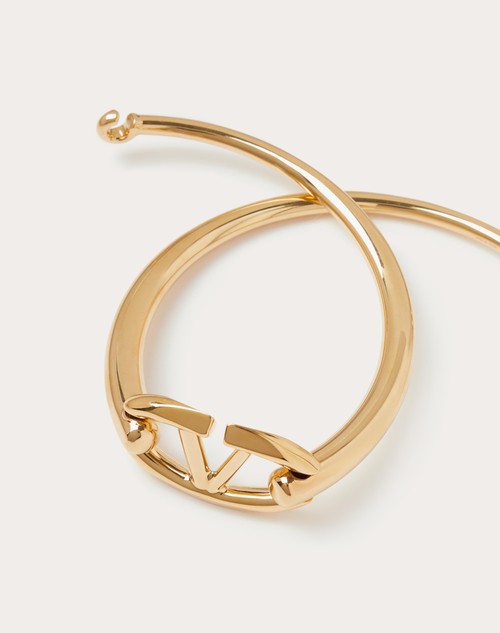 Red Valentino CHOKER VLOGO THE BOLD EDITION IN METALLO